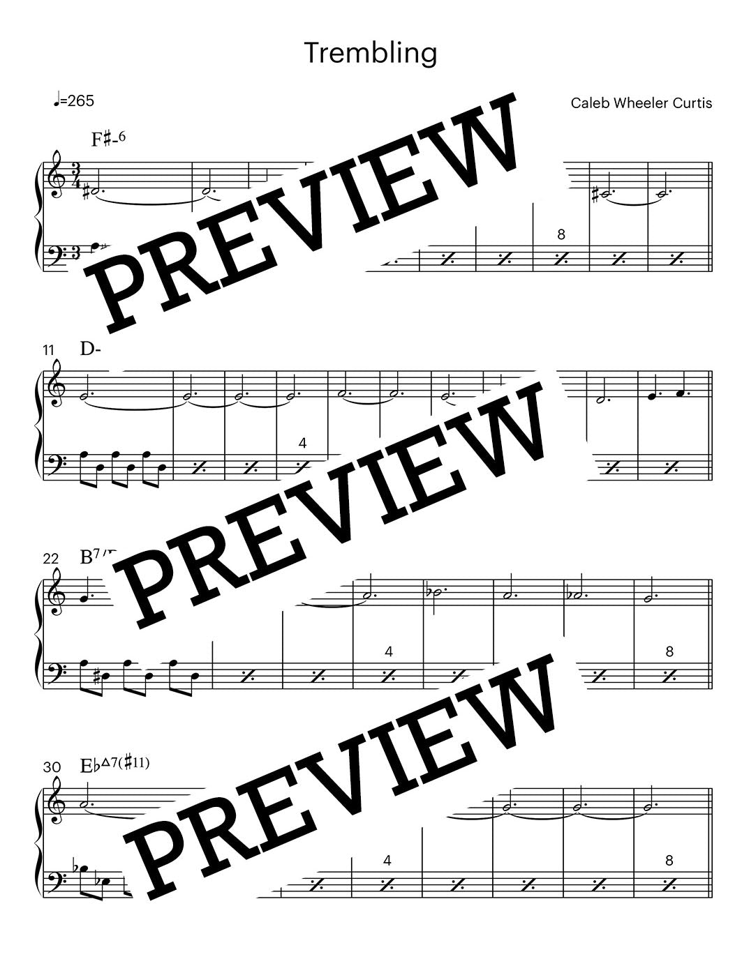 HEATMAP Sheet Music